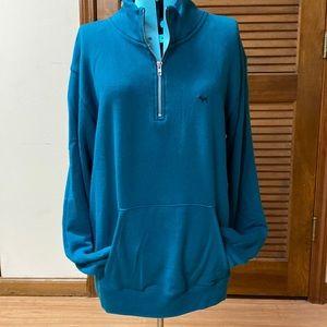 PINK quarter zip sweatshirt